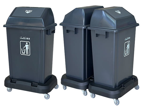 4-WHEEL TURN-COVER BIN B-014A / B
