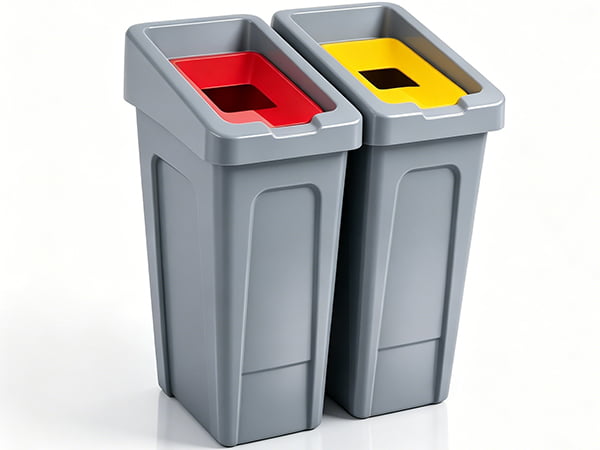 Dual Recycling Bin B2-018A