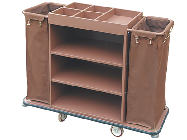 STEEL HOUSEKEEPING CART D-021