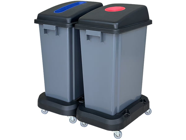 Wheeled Recycle Bin B2-018