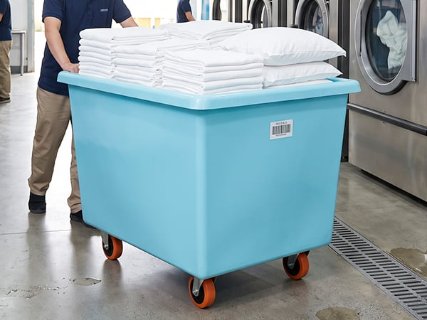 commercial-laundry-collection-cart