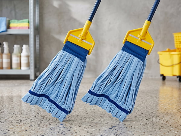 commercial-looped-end-wet-mop-blue