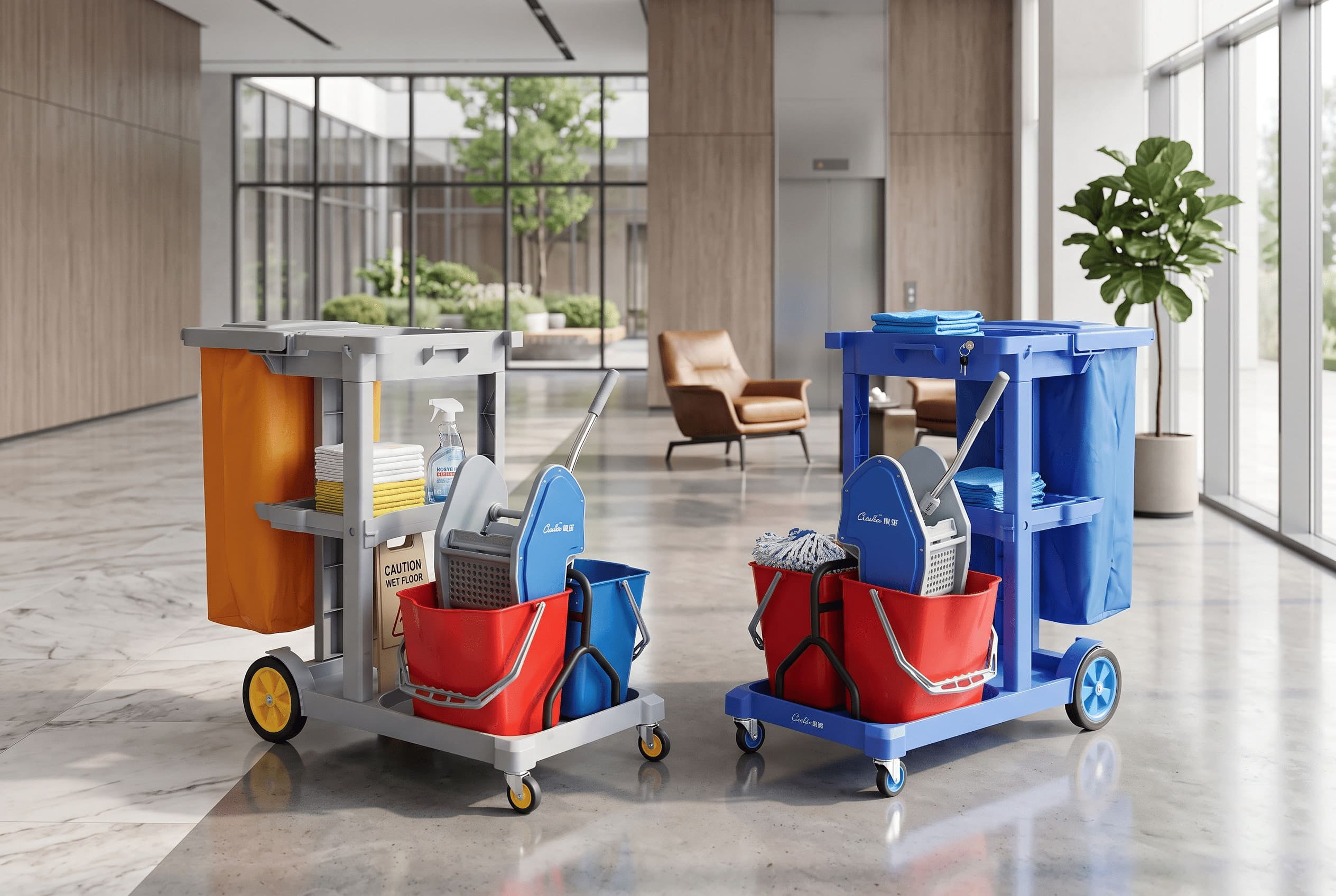 large-capacity-cleaning-trolley-with-bag