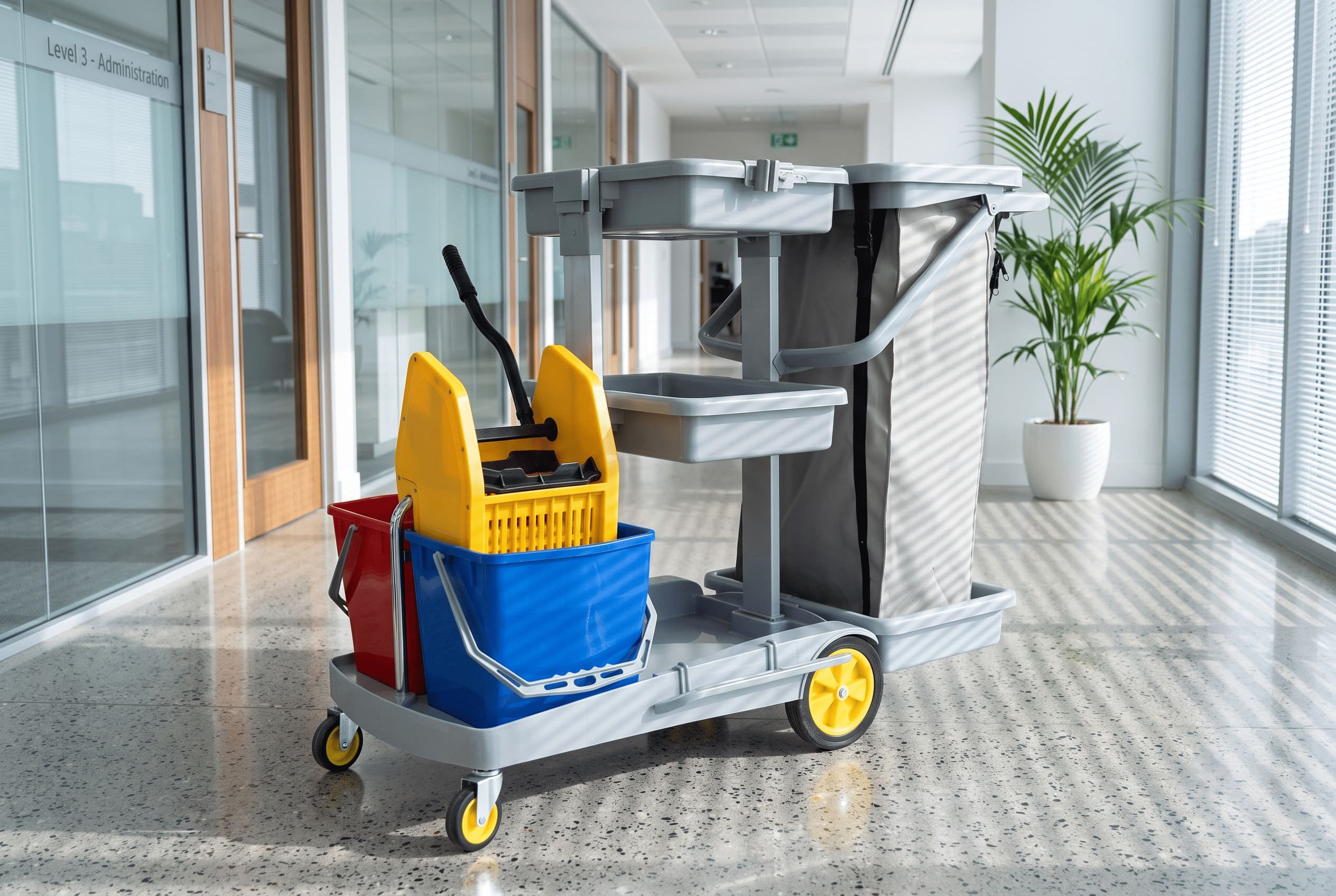medical-cart-with-waste-bin