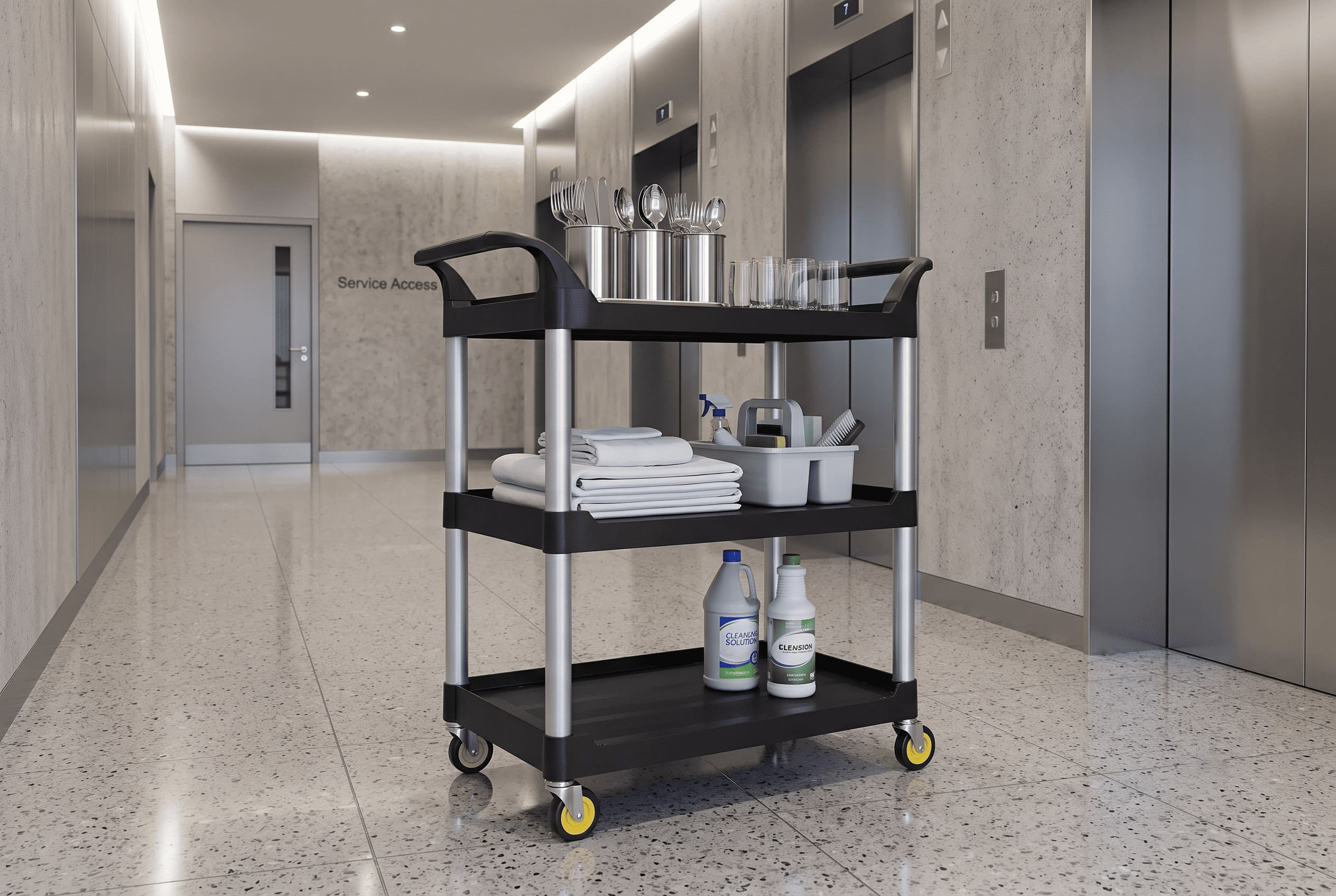 restaurant-3-shelf-serving-cart