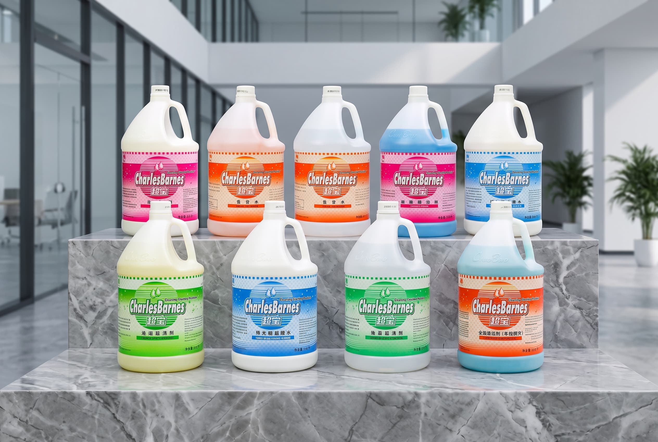 Commercial cleaning chemicals manufacturing facility