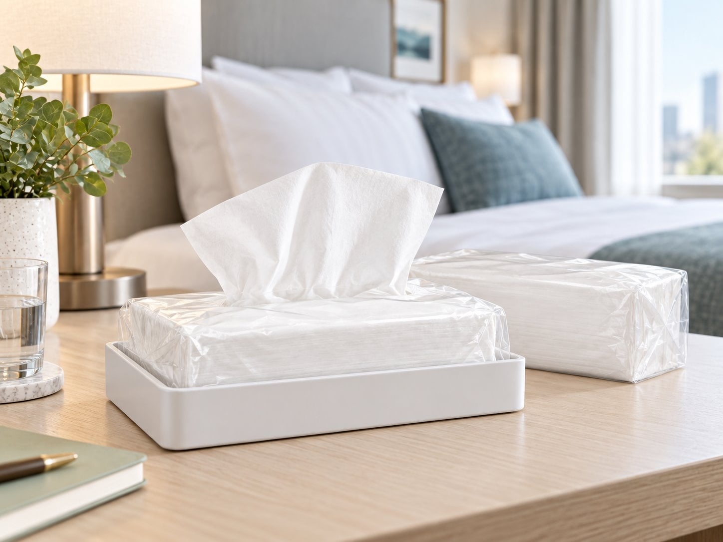 facial-tissue-hotel-room
